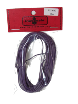 train-O-matic 01130309 Wire, 0.22 mm2 cross section, VIOLET