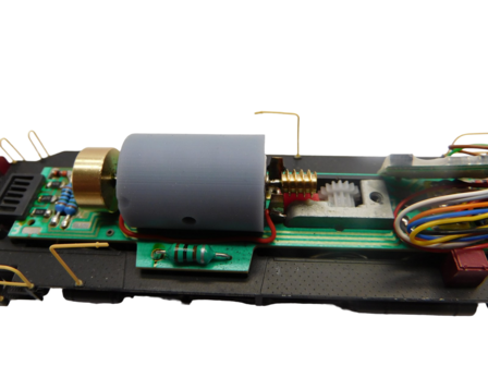 micromotor HR017C  motor ombouwset voor: Roco V36, V65, en andere