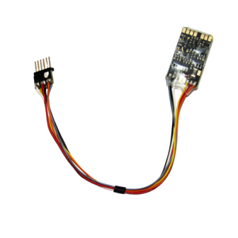 train-O-matic 02010207 NEM 651 draad decoder met pin