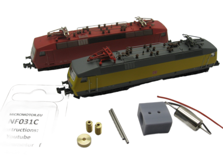 micromotor nf031C N ombouwset voor Fleischmann BR 120