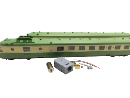 micromotor HR034C motor ombouwset voor Roco  SNCF RGP X 2700