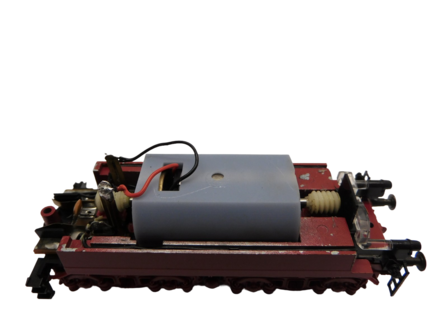 micromotor HR033F motor ombouwset voor Roco BR 43, BR 44, SNCF 150X  Modelle mit Silberen R&auml;dern