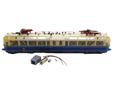 micromotor HR032G motor ombouwset voor Roco  BR 491, ET 91, Gl&auml;serner Zug, SBB Ee 3/3