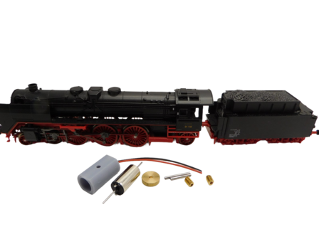 micromotor TTI001C  motor ombouwset voor Tillig BR 01, BR 01,5, BR 03, BR 23.10, BR 35.10, BR 50, BR 51