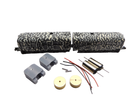 micromotor NR011F  motor ombouwset voor Roco V 188, BR 288 (2 motor)