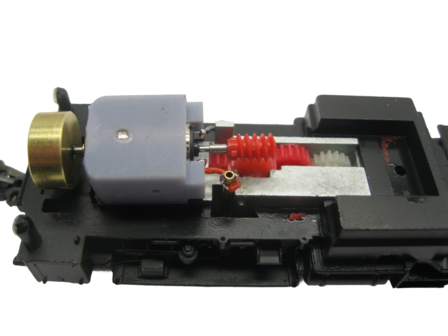 micromotor HR004F HO motor ombouwset voor Roco K&ouml;f III New Model with digital interface  (Until 2013)