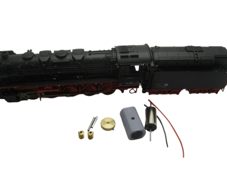 micromotor TRC001C TT motor ombouwset voor Roco BR 44, BR 18, BR 02