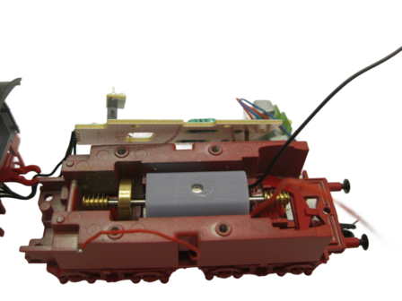 micromotor TRC001C TT motor ombouwset voor Roco BR 44, BR 18, BR 02