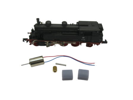 micromotor NA021G motor ombouwset voor Arnold BR 75, Bad Vic, SNCF 131 TX, CFL BR 35