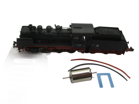 micromotor NF034S ombouwset voor Fleischmann DB BR 24, DR BR 37