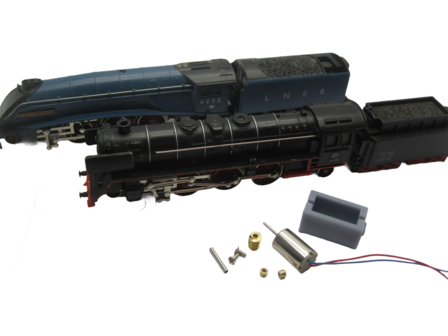 micromotor NM021G motor ombouwset voor Minitrix BR 01 Antrieb in Lok, UK Class 7P, Class 4A