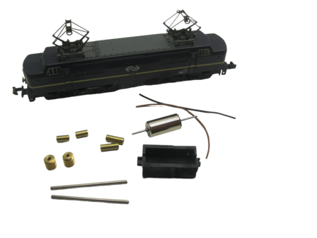 micromotor NM004C motor ombouwset voor Minitrix NS 1200