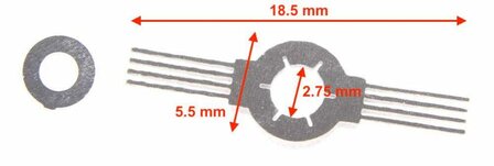train-O-matic 01080114 CC-N01 (10 pcs. / set)