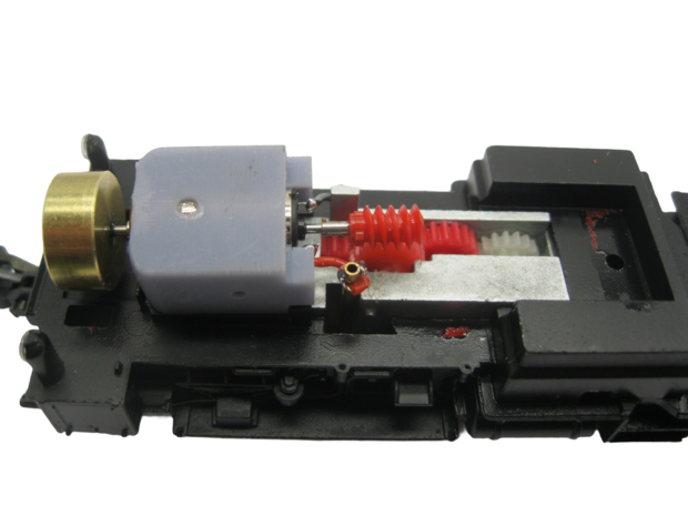 micromotor HR004F HO motor ombouwset voor Roco Köf III New Model with digital interface  (Until 2013)