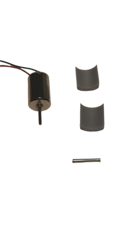 micromotor NA022 motor ombouwset voor Arnold BR 74, K.P.E.V. T12, ÖBB Reihe 674, SNCF 130 TC, SNCB Reeks 96