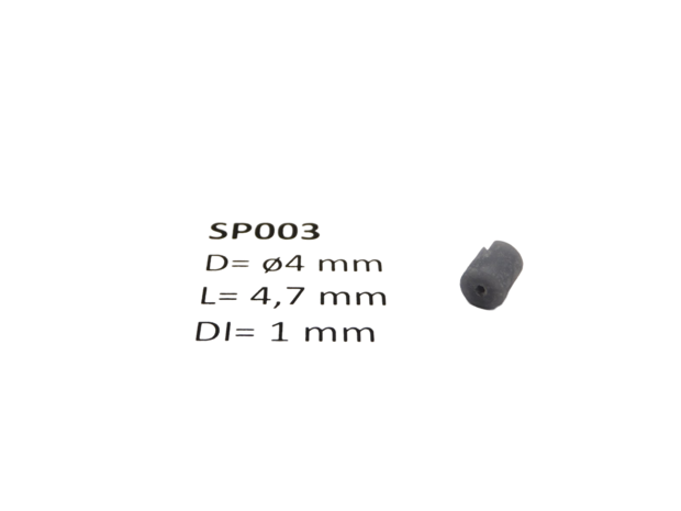 micromotor SP003 &oslash; 4 x 4.7 - &oslash; 1 mm cardankoppelingshouder