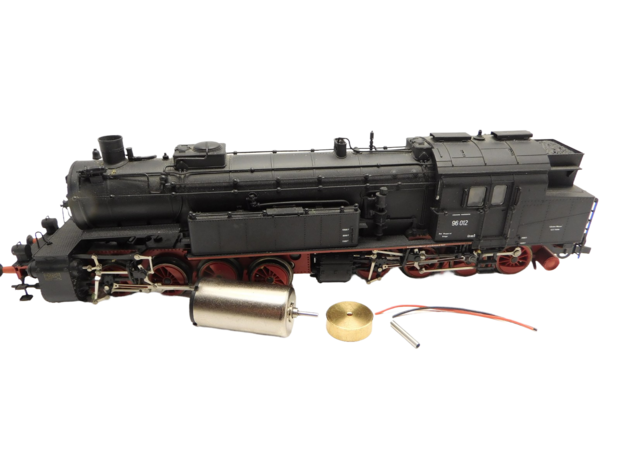 micromotor HRI001F motor ombouwset voor Rivarossi BR 96, Gt2 x 4/4