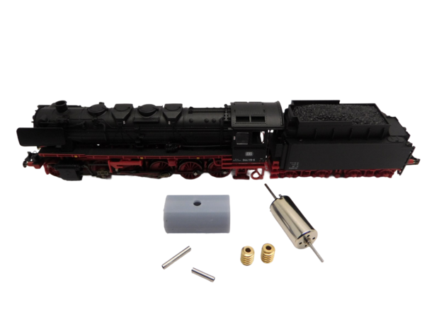 micromotor NF046G  N motor ombouwset voor Fleischmann BR 43, BR 44, SNCF 150 X