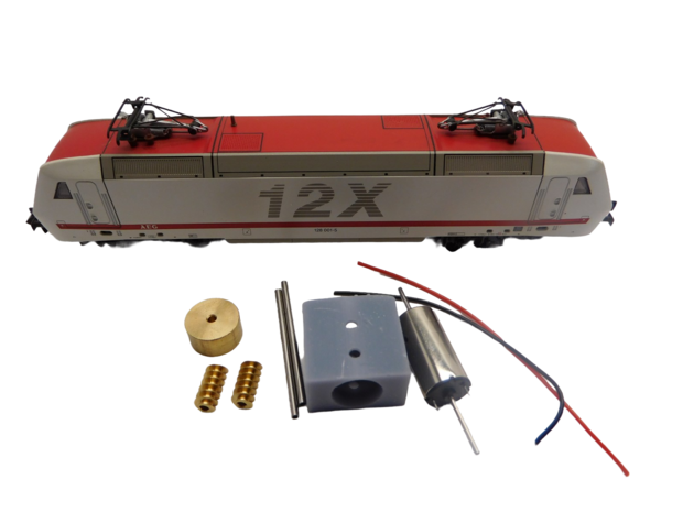 micromotor NF045C motor ombouwset voor Fleischmann BR 128