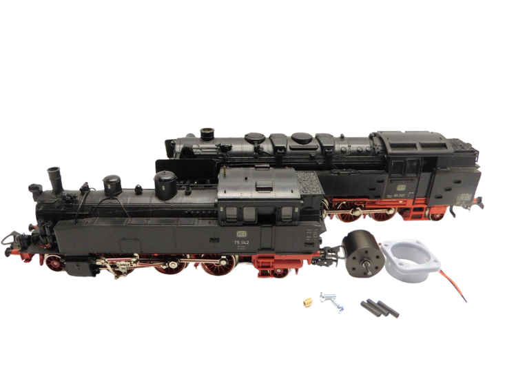 micromotor HMT008G motor ombouwset voor M&auml;rklin / Trix anker DCM