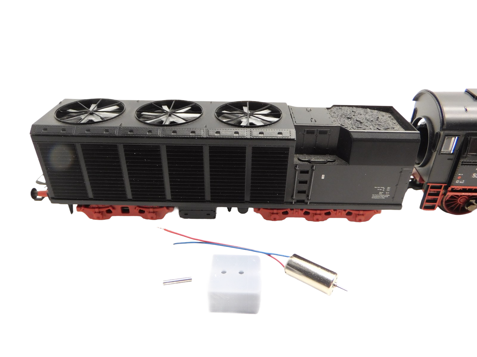 micromotor HMT009 motor ombouwset voor Märklin / Trix BR 52, BR 53 Fan / Lüfterantrieb