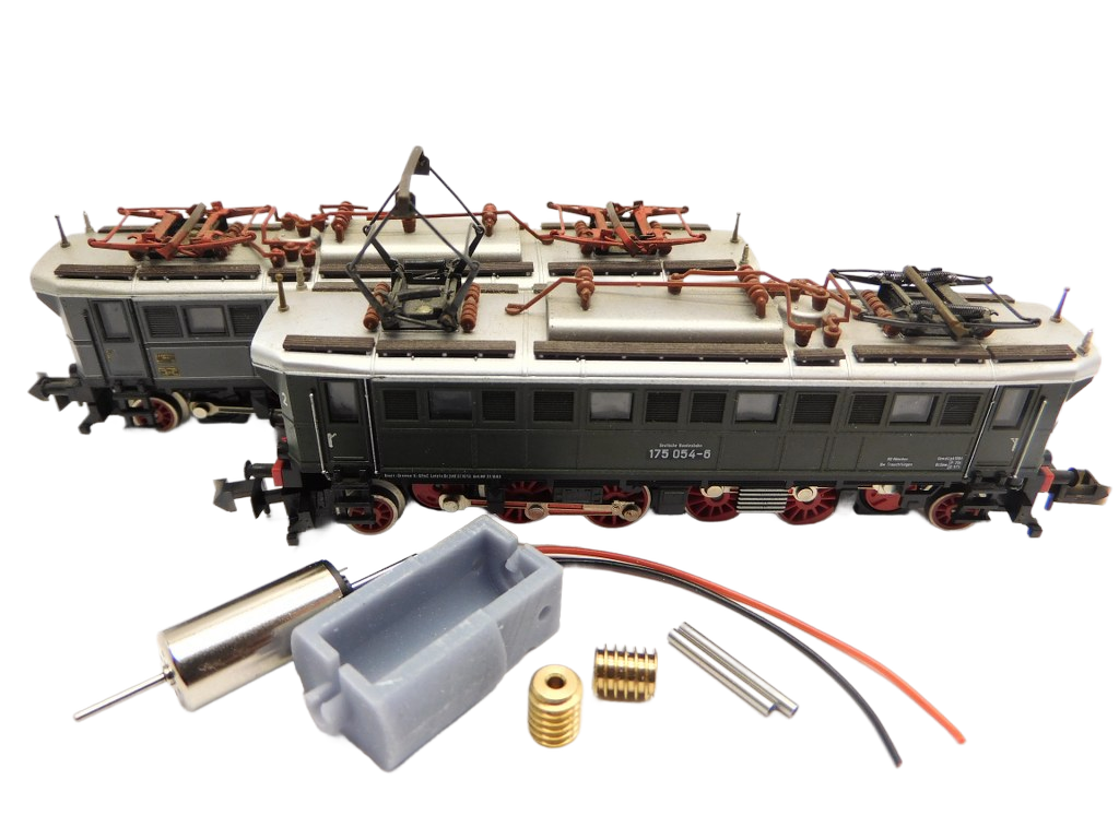 micromotor NM063G klokkenankermotor ombouwset f&uuml;r Minitrix BR 175, E 75