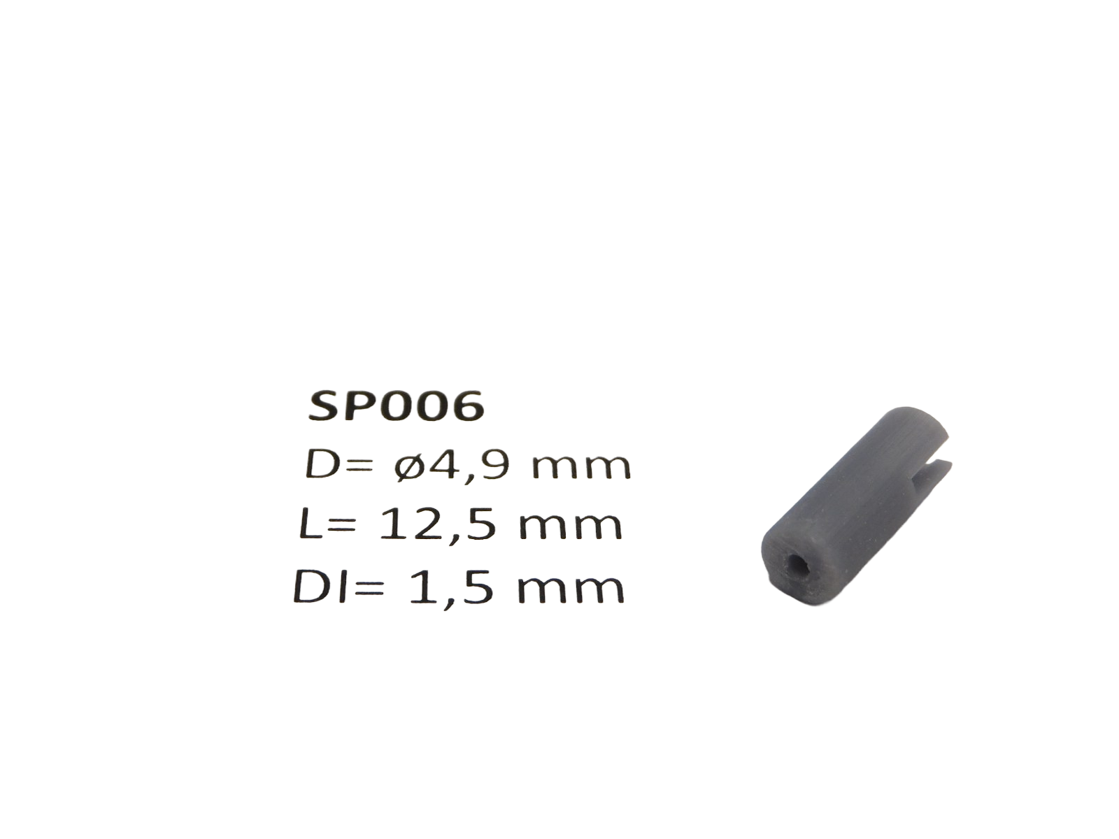 micromotor SP006 &oslash; 4.9 x 12.5 - &oslash; 1.5 mm cardankoppelingshouder