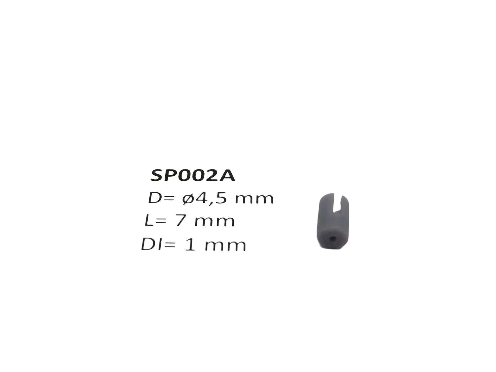 micromotor SP002A &oslash; 4,5 x 7 - &oslash; 1 mm cardankoppelingshouder