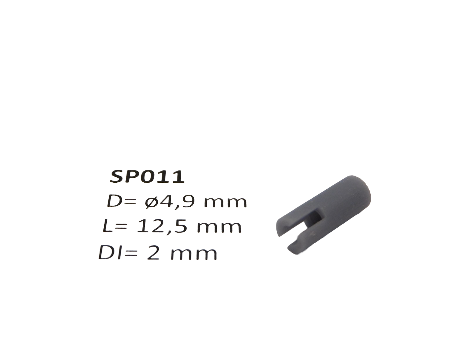 micromotor SP011 &oslash; 4.9 x 12.5 - &oslash; 2 mm cardankoppelingshouder