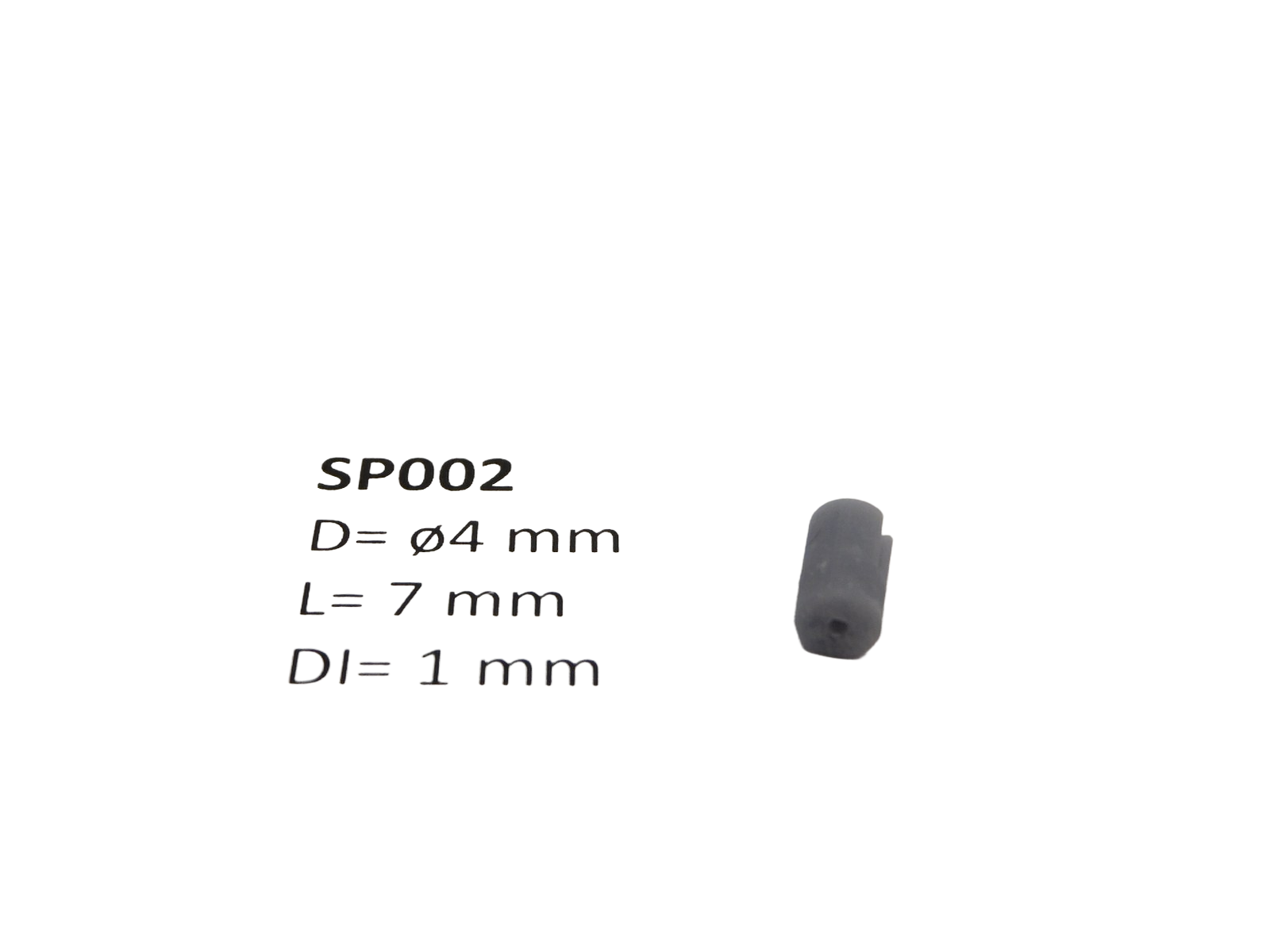 micromotor SP002 &oslash; 4 x 7 - &oslash; 1 mm cardankoppelingshouder
