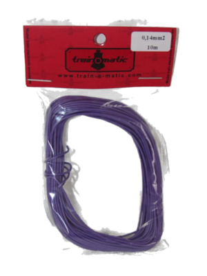 train-O-matic 01130209 Wire, 0.14 mm2 cross section, VIOLET train-O-matic 01130209 Wire, 0.14 mm2 cross section, VIOLET