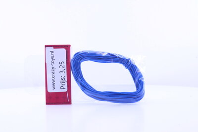 flexible electrisiteitsdraad 10 meter 0.2mm blauw flexible electrisiteitsdraad 10 meter 0.2mm blauw