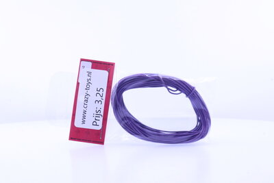 flexible electrisiteitsdraad 10 meter 0.2mm paars flexible electrisiteitsdraad 10 meter 0.2mm paars