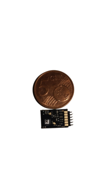 train-O-matic 02010107 functie decoder NEM 651 6 gebogen pin