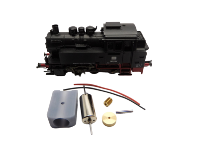 micromotor TRC003C motor ombouwset voor Roco BR 80 micromotor TRC003C motor ombouwset voor Roco BR 80