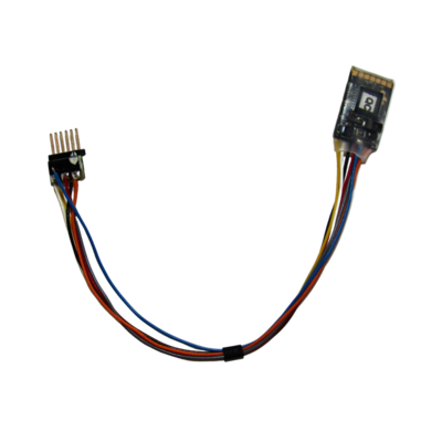 train-O-matic 02010222 NEM 651draad decoder met pin micro train-O-matic 02010222 NEM 651draad decoder met pin micro