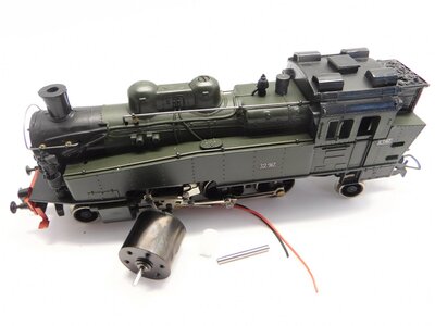 micromotor HP011G motor ombouwset HP011G Piko (Gützold) BR 24 DR, BR 64 (DR, CSD), BR 75 (DR, KSStEB, SNCF) micromotor HP011G motor ombouwset HP011G Piko (Gützold) BR 24 DR, BR 64 (DR, CSD), BR 75 (DR, KSStEB, SNCF)