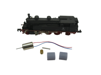 micromotor NA021G motor ombouwset voor Arnold BR 75, Bad Vic, SNCF 131 TX, CFL BR 35 micromotor NA021G motor ombouwset voor Arnold BR 75, Bad Vic, SNCF 131 TX, CFL BR 35