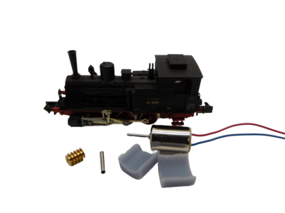 micromotor NA034G motor ombouwset voor Arnold DR BR 89.6, DB SJ BR 89.7, KPEV T3, Bentheimer Eisenbahn T3 micromotor NA034G motor ombouwset voor Arnold DR BR 89.6, DB SJ BR 89.7, KPEV T3, Bentheimer Eisenbahn T3