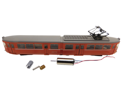 micromotor NA040G motor ombouwset voor Arnold GT 6, Tram, Straßenbahn micromotor NA040G motor ombouwset voor Arnold GT 6, Tram, Straßenbahn