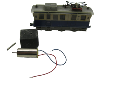micromotor NF004 motor ombouwset voor Fleischmann Schienereinigungslok, Werkslok micromotor NF004 motor ombouwset voor Fleischmann Schienereinigungslok, Werkslok