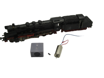 Micromotor NF007 N ombouwset voor Fleischmann BR50 Kabinentender Micromotor NF007 N ombouwset voor Fleischmann BR50 Kabinentender