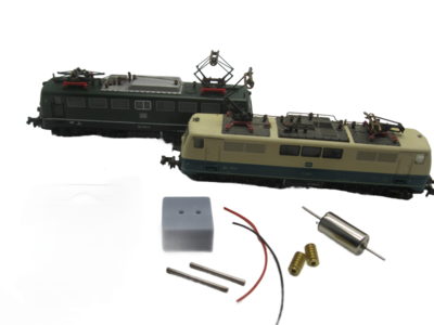 micromotor nf017G N ombouwset voor Fleischmann BR 110, 111, 140 micromotor nf017G N ombouwset voor Fleischmann BR 110, 111, 140