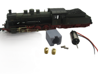 micromotor NF024G motor ombouwset voor Fleischmann BR 55 (DB DR DRG), KPEV G 8.1, PKP Tp 4, u.a. micromotor NF024G motor ombouwset voor Fleischmann BR 55 (DB DR DRG), KPEV G 8.1, PKP Tp 4, u.a.