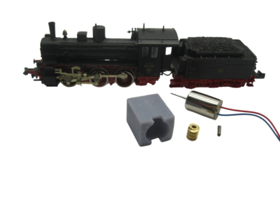 micromotor nf025G N ombouwset voor Fleischmann BR 53.3 DRG , KPEV G4 micromotor nf025G N ombouwset voor Fleischmann BR 53.3 DRG , KPEV G4