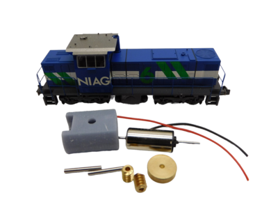 micromotor NM040C motor ombouwset voor Minitrix MaK G 1000 BB, BE MAK DE 1002, MaK G 1205, u.a.