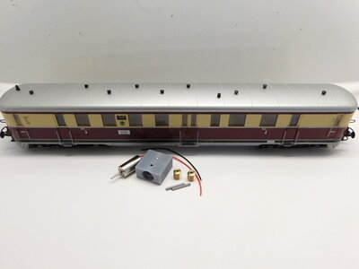 micromotor HLI012 ombouwset Liliput DB VT 25, DB VT 33, DR VT 137