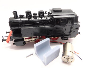 micromotor HP009 ombouwset Piko BR 80, BR 98 DB, DR, DRG, DSB, NS, SNCF (Oude Model)