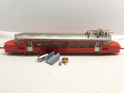 micromotor HM004C Märklin / Hamo oude model RBe 2/4, RCe 2/4, Roter Pfeil, Blauer Pfeil