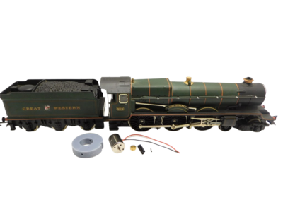 micromotor 0T003G motor ombouwset voor 0T003G Hornby Class 37, Class 47, Class 4P, Class 4P Compound, Class 5, Class 52, Class 6P Patriot, Class 7MT, Class 8F, Class 8P Coronation, Class 8P Princess Royal, Standard 9F, Class 92, Class A3, Class A4, Class B17/4, Class D49, GWR 2800, GWR 2900, GWR 3800 County class, GWR 6000, Schools class en andere niet-BO-BO locomotieven